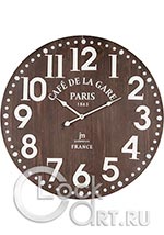 Настенные часы Lowell Justaminute 21461