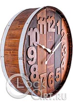 Настенные часы Lowell Justaminute 21470