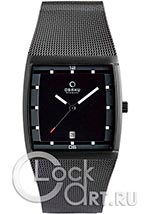 Мужские наручные часы Obaku Gents' Rectangular V102GDBBMB