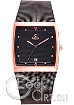 Мужские наручные часы Obaku Gents' Rectangular V102GDVBMB
