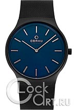 Мужские наручные часы Obaku Gents' Circle V178GXBLMB