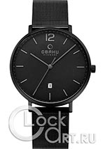 Мужские наручные часы Obaku Gents' Circle V181GDBBMB