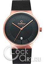 Мужские наручные часы Obaku Gents' Circle V200GDVBMB
