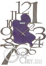 Настенные часы Old Times Современные OT-H005-VIOLET