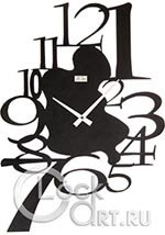Настенные часы Old Times Современные OT-H006-BLACK