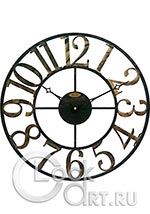 Настенные часы Old Times Кованые OT-K400-GOLD-A