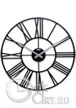 Настенные часы Old Times Кованые OT-K400-SILVER
