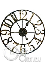 Настенные часы Old Times Кованые OT-K640-GOLD-A