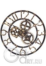 Настенные часы Old Times Кованые OT-K650-AR-GOLD
