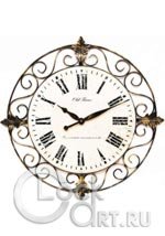 Настенные часы Old Times Кованые OT-KA453-GOLD