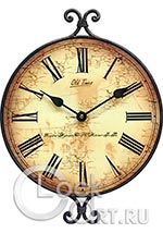 Настенные часы Old Times Кованые OT-Z064-COPPER