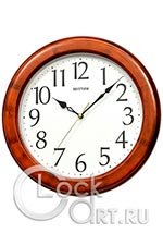Настенные часы Rhythm Wooden Wall Clocks CMG115NR06