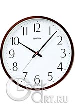 Настенные часы Rhythm Wooden Wall Clocks CMG122NR06