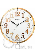 Настенные часы Rhythm Wooden Wall Clocks CMG130NR06