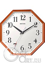 Настенные часы Rhythm Wooden Wall Clocks CMG136NR06