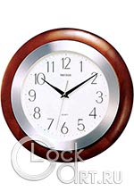 Настенные часы Rhythm Wooden Wall Clocks CMG261NR06