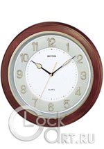 Настенные часы Rhythm Wooden Wall Clocks CMG266BR06