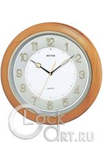 Настенные часы Rhythm Wooden Wall Clocks CMG266BR07