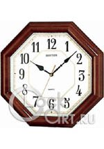 Настенные часы Rhythm Wooden Wall Clocks CMG912NR06