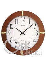 Настенные часы Rhythm Wooden Wall Clocks CMG976NR06