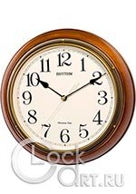 Настенные часы Rhythm Wooden Wall Clocks CMH722CR06