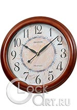 Настенные часы Rhythm Wooden Wall Clocks CMH803NR06