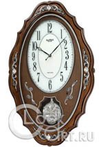 Настенные часы Rhythm High Grade Wooden Clocks CMJ462CR06
