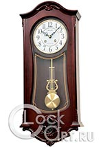 Настенные часы Rhythm High Grade Wooden Clocks CMJ562NR06