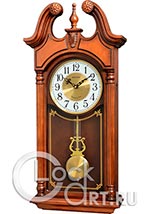 Настенные часы Rhythm High Grade Wooden Clocks CMJ582NR06