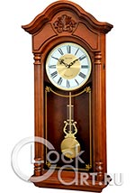 Настенные часы Rhythm High Grade Wooden Clocks CMJ584NR06