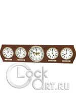 Настенные часы Rhythm Wooden Wall Clocks CMW901NR06