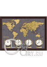 Настенные часы Rhythm Wooden Wall Clocks CMW902NR06