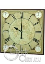 Настенные часы Rhythm Wooden Wall Clocks CMW904NR06