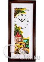 Настенные часы Sinix Wall Clocks 5001BRN