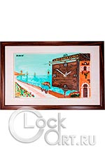 Настенные часы Sinix Wall Clocks 5002BRN