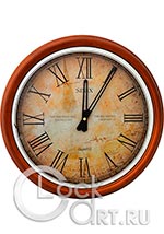 Настенные часы Sinix Wall Clocks 5082BRN