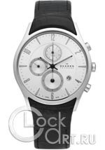 Мужские наручные часы Skagen Leather Classic 329XLSLC