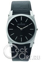 Мужские наручные часы Skagen Leather Classic 859LSLB