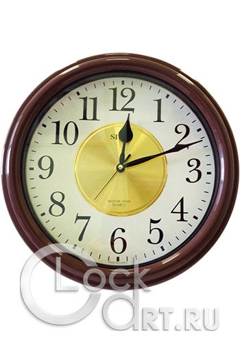 часы Sinix Wall Clocks 4065B-BRN