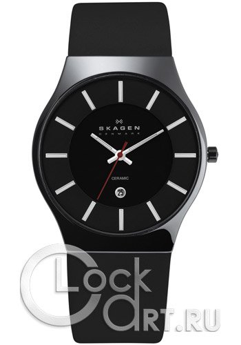 Мужские наручные часы Skagen Ceramic UltraSlim 233XLCLB