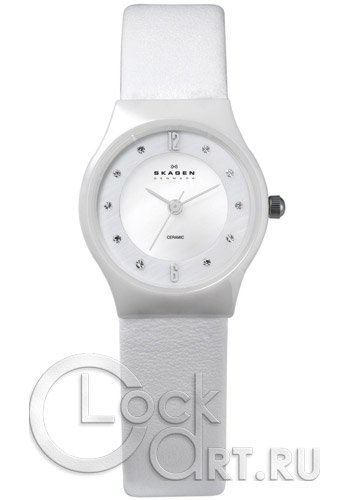 Женские наручные часы Skagen Ceramic UltraSlim 233XSCLW