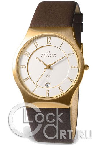 Мужские наручные часы Skagen Leather Classic 233XXLGL