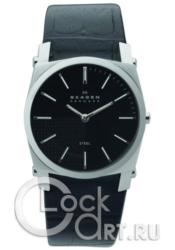 Мужские наручные часы Skagen Leather Classic 859LSLB