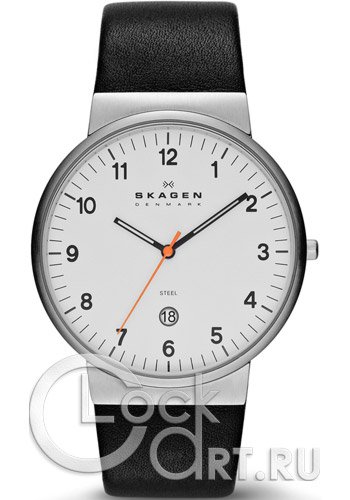 Мужские наручные часы Skagen Leather Classic SKW6024