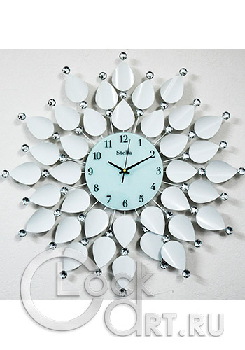 часы Stella Wall Clock ST1204WHITE