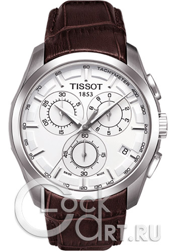 Tissot Couturier T035.617.16.031.00 - купить мужские наручные часы Tissot T035.617.16.031.00 - в интернет магазине ClockArt - 8(495)518-1485